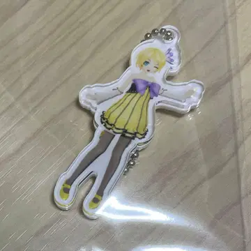 카가미네 린 치어풀 캔디 DIVA 아크릴 참 키링 보컬로이드