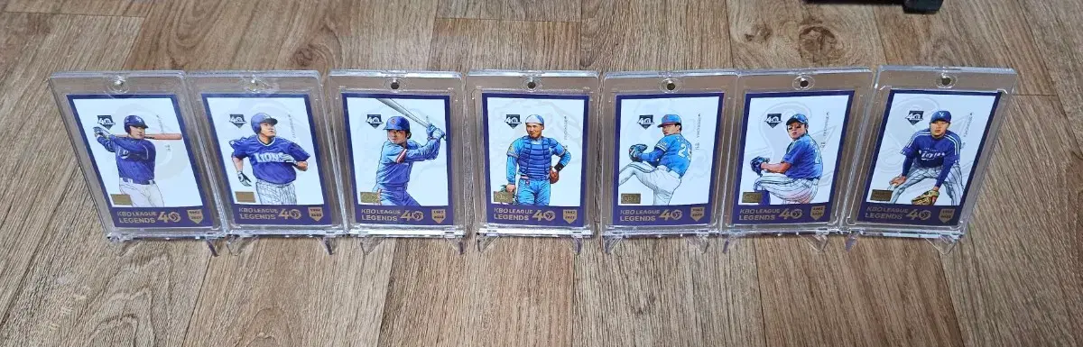 한정판 kbo 레전드 40 삼성 라이온즈. 야구 우표 카드 이승엽
