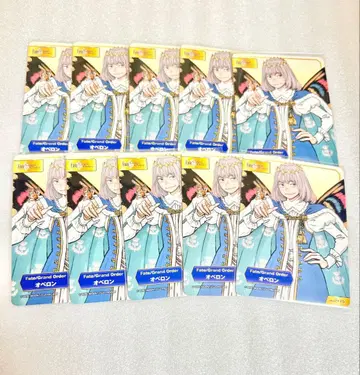 fgo 오베론 TYPE-MOON 페어 노멀 세트