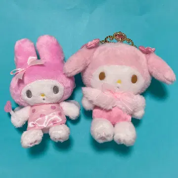 마이멜로디 마스코트 두근거리는 티아라 봉제 인형 백참