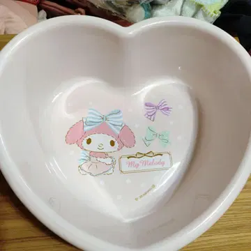 산리오 마이 스위트 피아노 마이멜로디 하트형 세면대 2개 세트