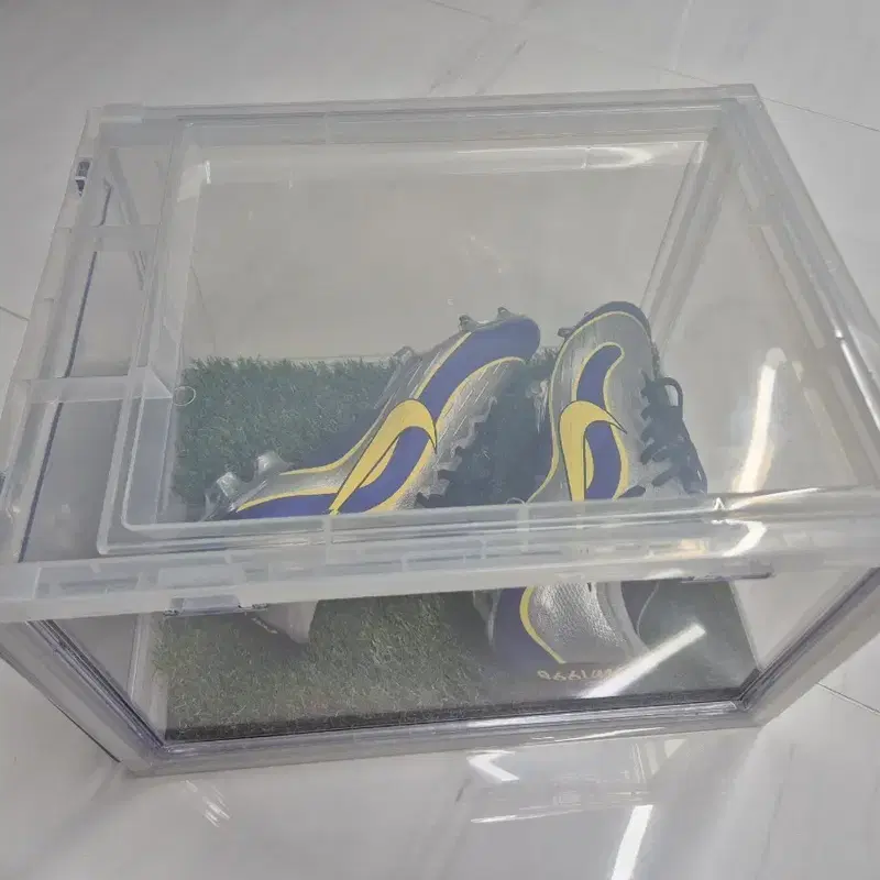투명 축구화 보관함 케이스