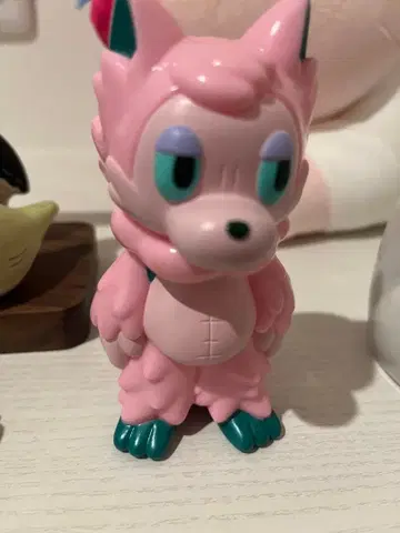 오오카미 군 소프트 비닐 버블검 핑크 아라이 키리코