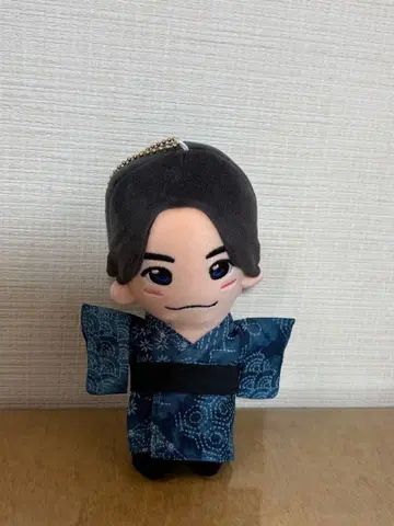 치비누이 하피누이 옷 기모노 유카타 (자수 네이비)