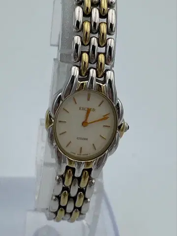[ 새상품급/레어 ] CITIZEN EXCEED 손목시계 콤비 스톤