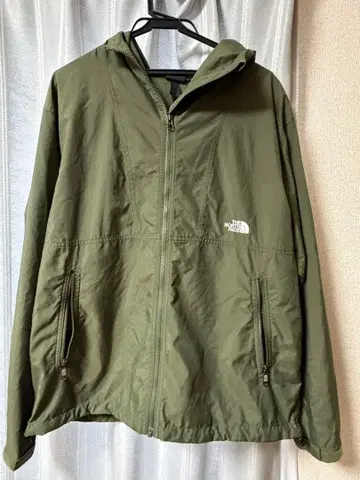 THE NORTH FACE 후드 부착 자켓 올리브