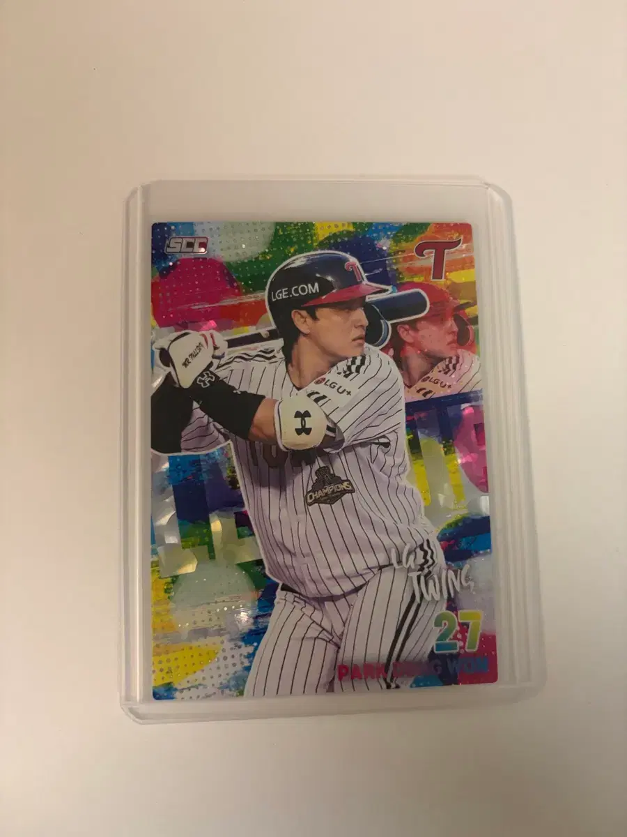 2026 SCC KBO 카드 LG 트윈스 박동원 홀로 페러렐