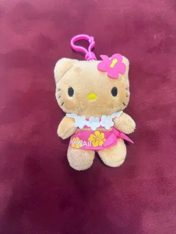 가격 인하 중 하와이 한정판 헬로키티 봉제 인형 키링