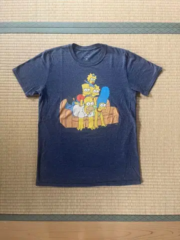 Simpsons 80-90s 프린트 T셔츠