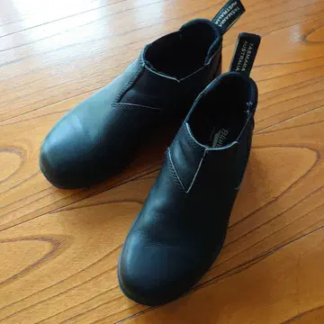 Blundstone 블랙 사이드 고어 부츠