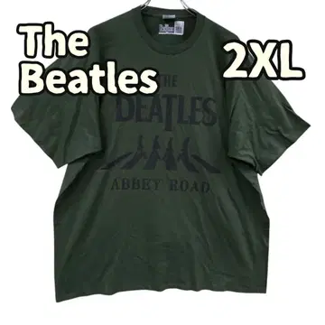 비틀즈 밴드T셔츠 그린 2XL 빈티지 굿즈 봄여름옷 [ 4791 ]