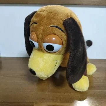 택 포함 슬링키 봉제 인형