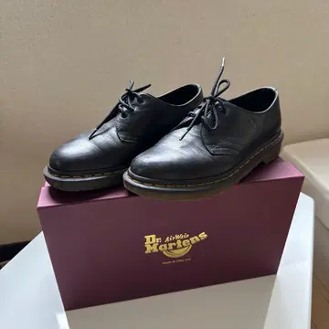 닥터 마틴 블랙 레이스업 슈즈