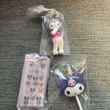 쿠로미 가챠가챠 3점 일괄 판매
