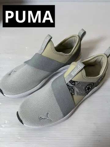 Puma 슬립온 스니커즈 그레이 23.5cm