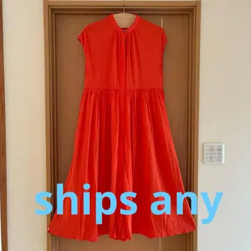 ships any 롱 원피스 면 100% 프렌치 슬리브 밴드 카라