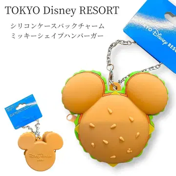 Disney 실리콘 케이스 참 미키 미니 쉐이프 햄버거 새상품