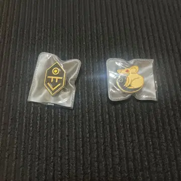 라이브러리 오브 루이나 햄햄빵빵 핀 배지 윤 사무소 쥐