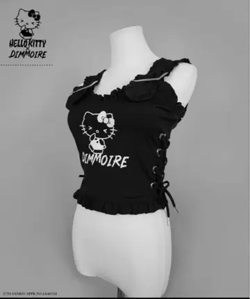 DimMoire HELLO KITTY 프릴 뷔스티에