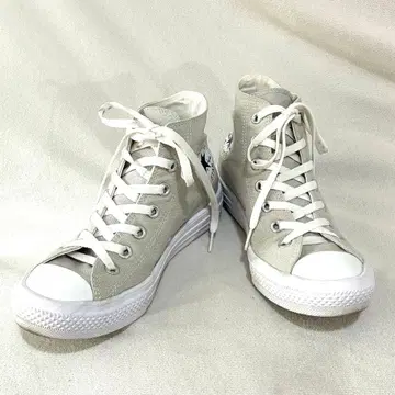 새상품급 컨버스 올스타 라이트 HI 라이트 그레이 converse 경량