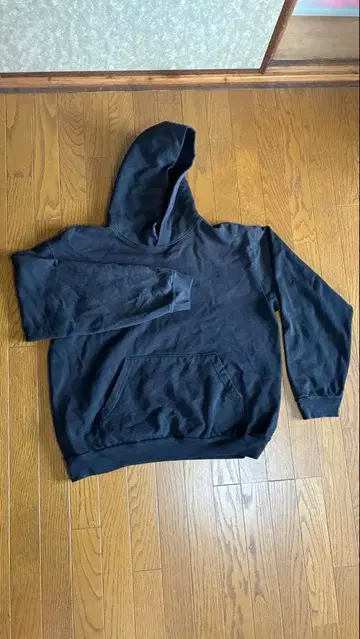 Made in US Los Angeles Apparel 후드티 블랙