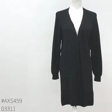 INDEX 인덱스 롱 가디건 M 블랙 겉옷 가을봄