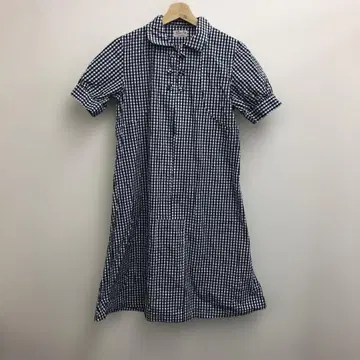 BEAMS BOY 깅엄 체크 패턴 원피스