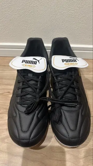 PUMA KING 블랙 축구화 28cm