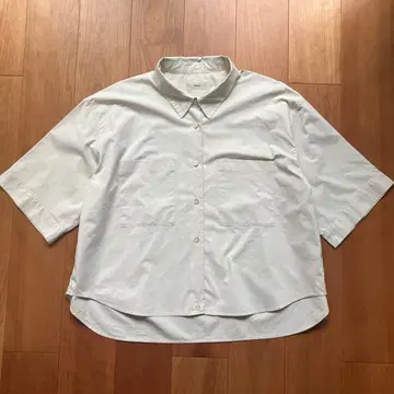IENA 숏 크롭 셔츠