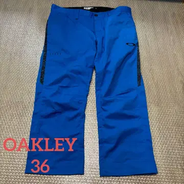OAKLEY 골프 팬츠 36 블루 남성용