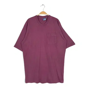 90s 무지T 포켓T USA제 빈티지T셔츠 싱글 스티치 XL