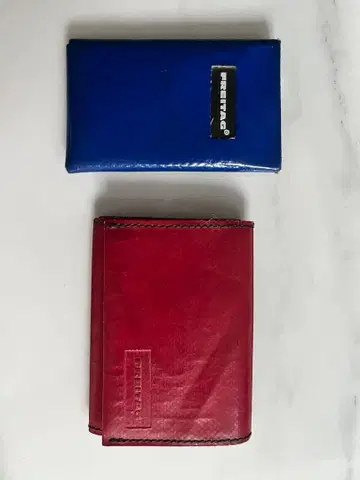 FREITAG 카드 케이스 2세트 블루 레드