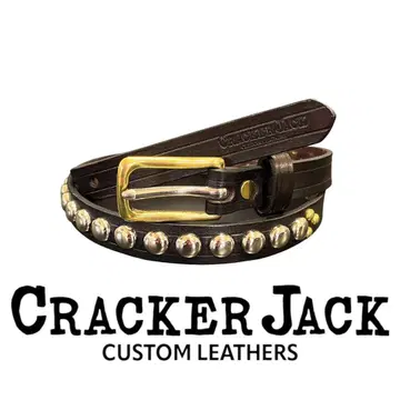 대특가! CRACKER JACK 내로우 스터드 벨트 50s 로카빌리