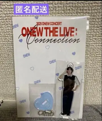 ONEW CONNECTION 일본 한정판 아크릴 스탠드 키링 B 타입