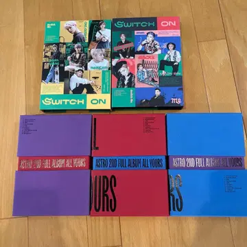 ASTRO SWITCH ON, ALL YOURS 3색 세트