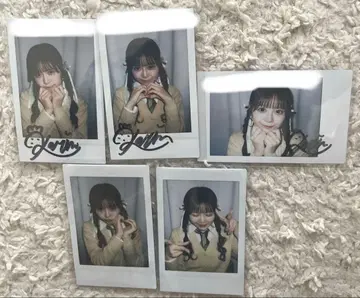 MORE STAR 스즈키 카린 촬영 폴라로이드 친필 사인 폴라로이드