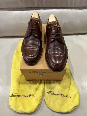 Santoni 클래시코 가죽 신발 Made in Italy