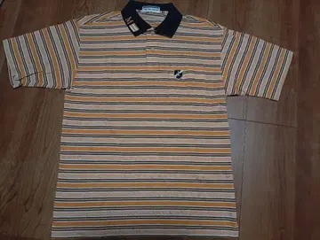 새상품급/MUNSINGWEAR/먼싱웨어/피케 셔츠/보더/골프