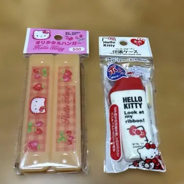 산리오 헬로키티 레어템 접이식 행거 도장 케이스 ~SA3