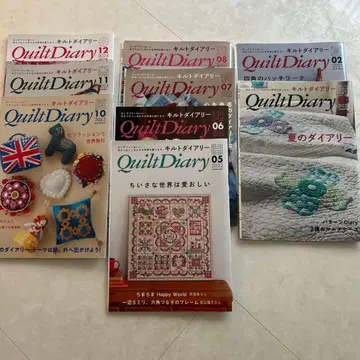Quilt Diary 잡지 세트 2021-2023