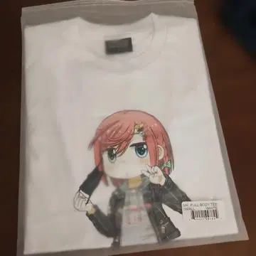 무라카미 타카시 MR. FULL BODY TEE 소 사이즈 화이트 티셔츠