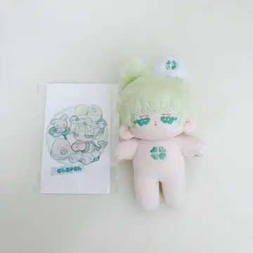 무속성 봉제 인형 캐스피 SP 클로버 5cm 오리지널 봉제 인형
