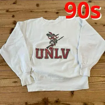 90s 리버스 위브 champion 칼리지 마스코트 화이트
