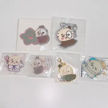 랏코 마법소녀 치이카와 천사 악마 아크릴 스탠드 고무 키링 거울 스티커