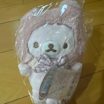 산엑스 리락쿠마 차이로이코구마의 꼬옥 껴안는 봉제 인형 사쿠라노 코리스