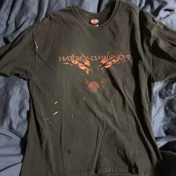 90s Hurley-Davidson 티셔츠 페이드