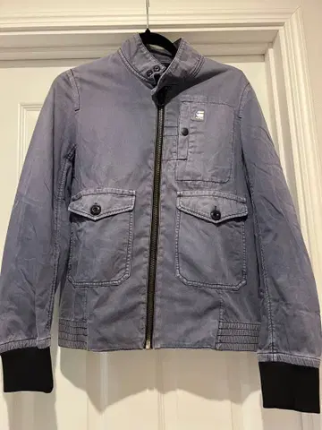 G-STAR RAW 밀리터리 자켓 S 지퍼 자켓 지스타
