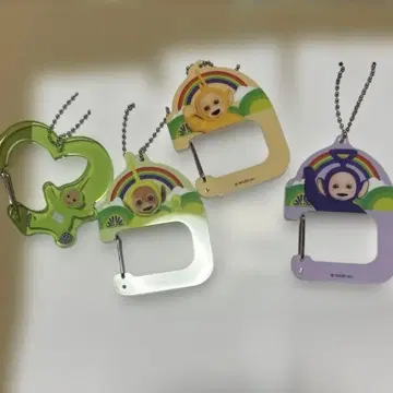 텔레토비즈 카라비너 키링
