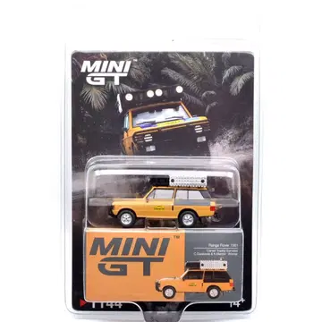 MINI GT 레인지 로버 1981 카멜 트로피 수마트라 우승 자동차