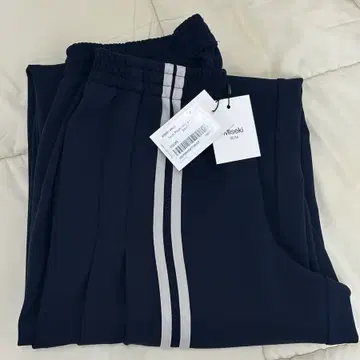 미세키서울 Track Pleats skirt pants SET NAVY | 브랜드 중고거래